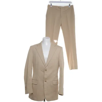 Jakkesæt (Beige) fra Zara Man Bomuld, Elastan, Polyester, Silke, Viscose