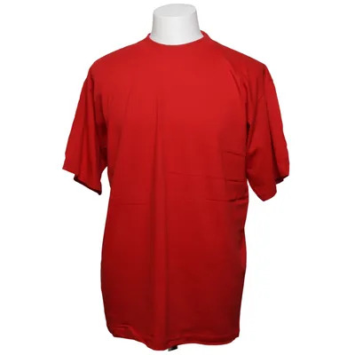 T-shirt (Rood) van No Problem Sportswear Katoen