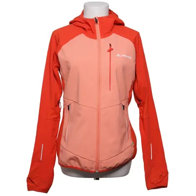 Softshelljakke (Rød, Pink) fra Vaude Elastan, Polyamid, Polyester, Polyurethan