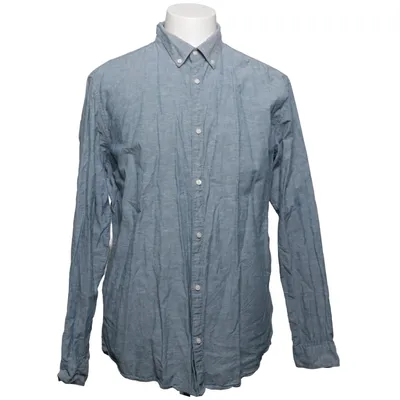 Overhemd (Blauw) van Premium by Jack & Jones Katoen, Linnen