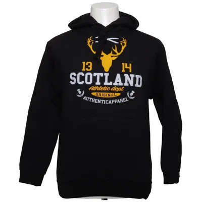 Huvtröja (Svart) från Ultimate Bomull, Polyester