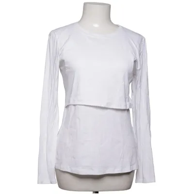 Nursing sweater (White) from H&M Mama Cotton, Elastane