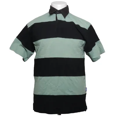 Rugby shirt (Black, Green) from Rumble Cotton