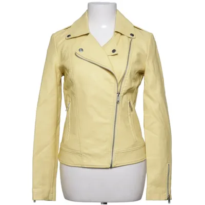 Bikerjacka (Gul) från JustFab Polyester