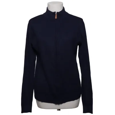 Cardigan (Blauw) van William de Faye Kasjmier, Elastaan, Viscose