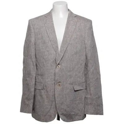 Blazer (Gray) from Linus Linen, Polyester, Viscose
