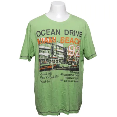 T-shirt (Vert, Multicolore) de VanVaan Coton