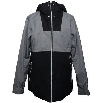 Outdoor jacket (Black, Gray) from Wearcolour Polyester