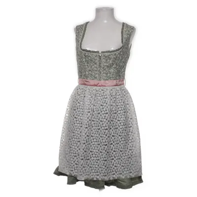 Dirndl (Wit, Groen, Roze) van AlpenFee Katoen, Polyester