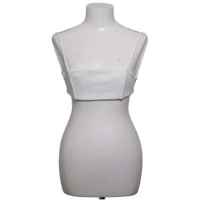Crop top (Wit) van White Fox