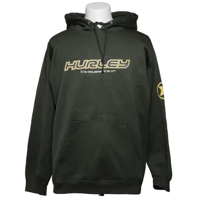 Sweat à capuche (Vert) de Hurley Coton, Polyester