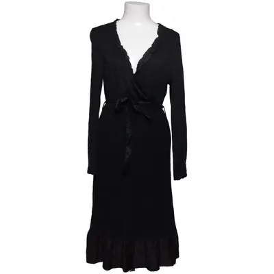 Wrap dress (Black) from Piro Elastane, Viscose, Wool
