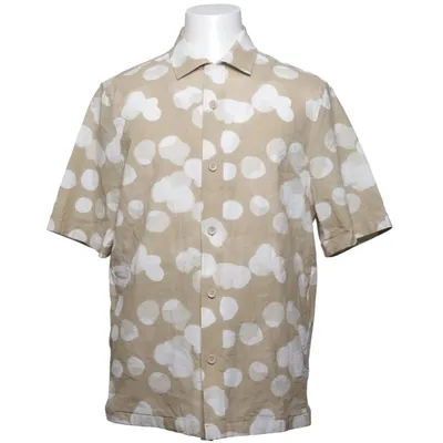 Kortärmad skjorta (Beige, Vit) från COS Bomull, Elastan