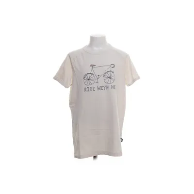 T-shirt (Beige) fra POMPdeLUx Økologisk bomuld, Elastan