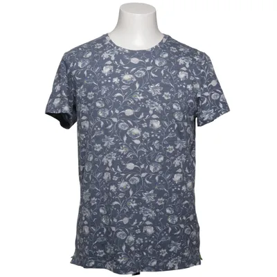 T-shirt (Blå, Vit) från Strömberg Bomull, Polyester