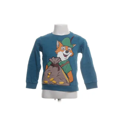 Collegetröja (Blå, Flerfärgad) från Disney x Polarn O. Pyret Ekologisk bomull, Polyester