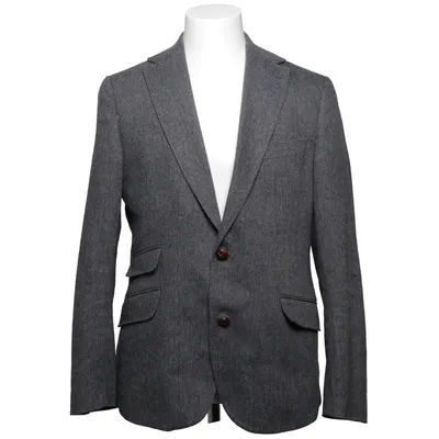 Kavaj (Grå) från Morris Polyester, Viskos, Ull