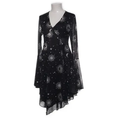 Klänning (Svart, Vit, Flerfärgad) från Romwe Polyester