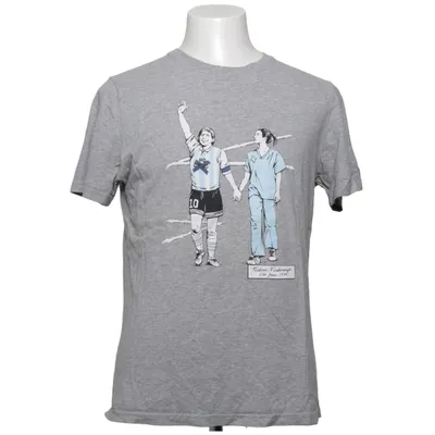T-shirt (Gray) from Nakata Cotton