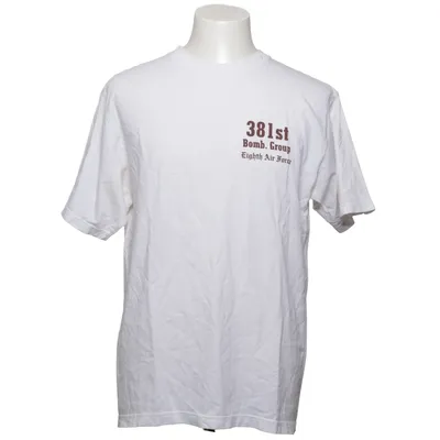 T-shirt (Hvid) fra Buzz Rickson Bomuld