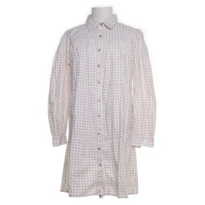 Skjortklänning (Beige, Vit) från Influence Bomull
