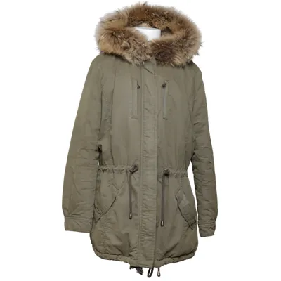 Parkas (Grön) från IQ+ Berlin Acetat, Bomull, Polyamid, Polyester