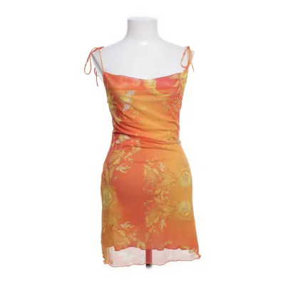 Klänning (Orange) från Bershka Elastan, Polyester