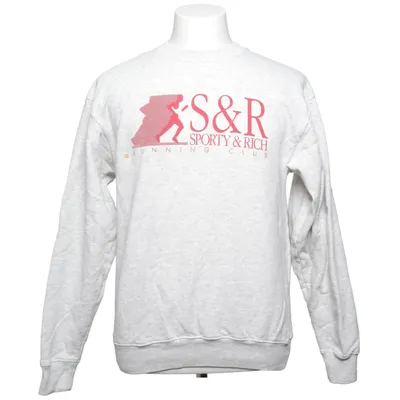 Sweatshirt (Gris) de Sporty & Rich