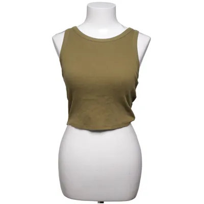 Top (Groen) van Uniqlo Katoen, Elastaan, Polyester