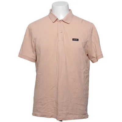Poloshirt (Beige) van Calvin Klein Katoen, Elastaan