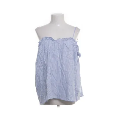 Tanktop (Blauw, Wit) van H&M Viscose, Linnen