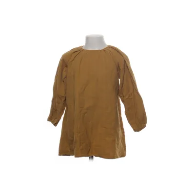 Bluse (Gul) fra Petit Cochon Elastan, Økologisk bomuld