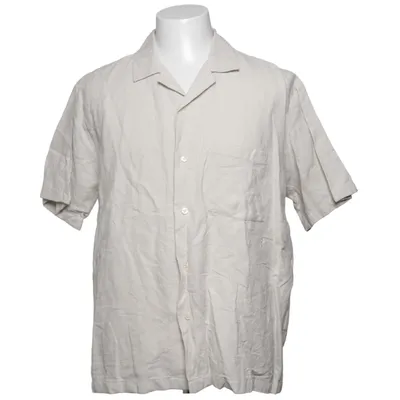 Kortärmad skjorta (Beige) från Elvine Bomull, Linne