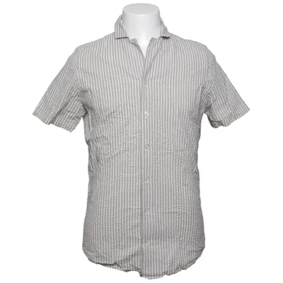 Chemise à manches courtes (Beige, Bleu) de WeAreCPH Coton