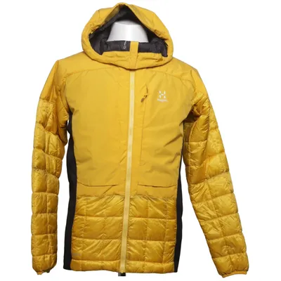 Leichte Jacke (Gelb, Schwarz) von Haglöfs Elasthan, Polyamid, Polyester