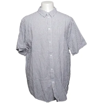 Short sleeve shirt (White, Black) from Pier One Linen, Recycled cotton