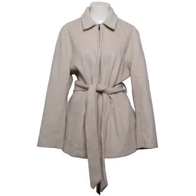 Frakke (Beige) fra Dobber Akryl, Elastan, Polyamid, Polyester, Viscose, Uld
