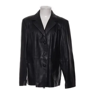 Leather blazer (Black) from Per Me Leather, Polyester