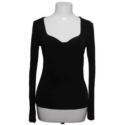 T-shirt à manches longues (Noir) de Bodyflirt Élasthane, Viscose