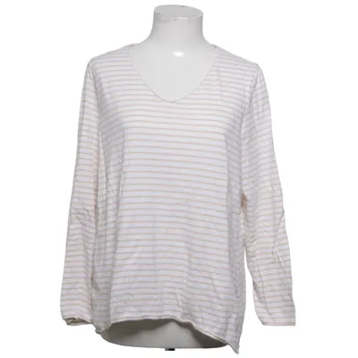 Long sleeve T-shirt (Beige, White) from Amy Vermont