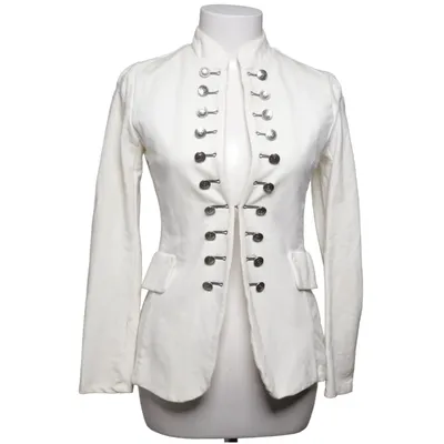 Blazer (White) from Chica London Cotton, Elastane