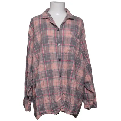 Flanellskjorta (Rosa, Grå, Flerfärgad) från Creative Bomull