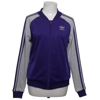 Trainingsjack (Lila, Grijs, Wit) van Adidas Katoen, Polyester