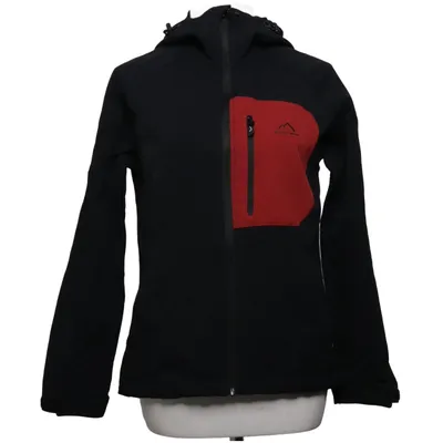Softshell jacket (Zwart, Rood) van Mountain Trekking Elastaan, Polyamide