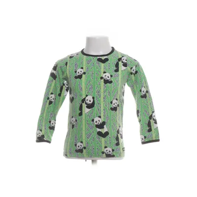 Langærmet t-shirt (Grøn, Flerfarvet) fra Villervalla Økologisk bomuld, Elastan