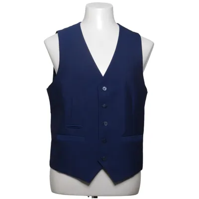 Suit vest (Blue) from Your 6th Sense Polyester, Viscose