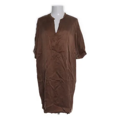 Dress (Brown) from Yaya Women Cupro, Polyester, Viscose