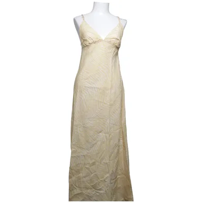 Maxikjole (Beige) fra Rixo Linned, Viscose
