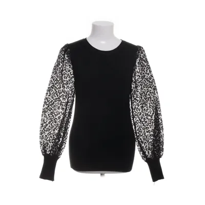 Trui (Zwart) van Voyelles Polyester, Viscose