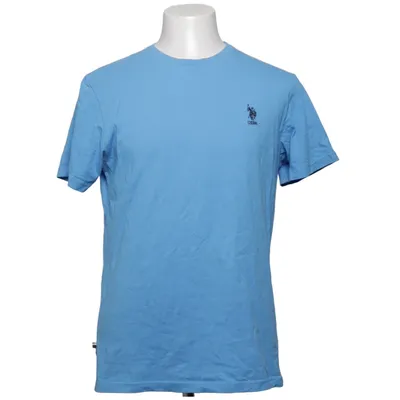 T-shirt (Blauw) van U.S. Polo Assn. Katoen, Elastaan